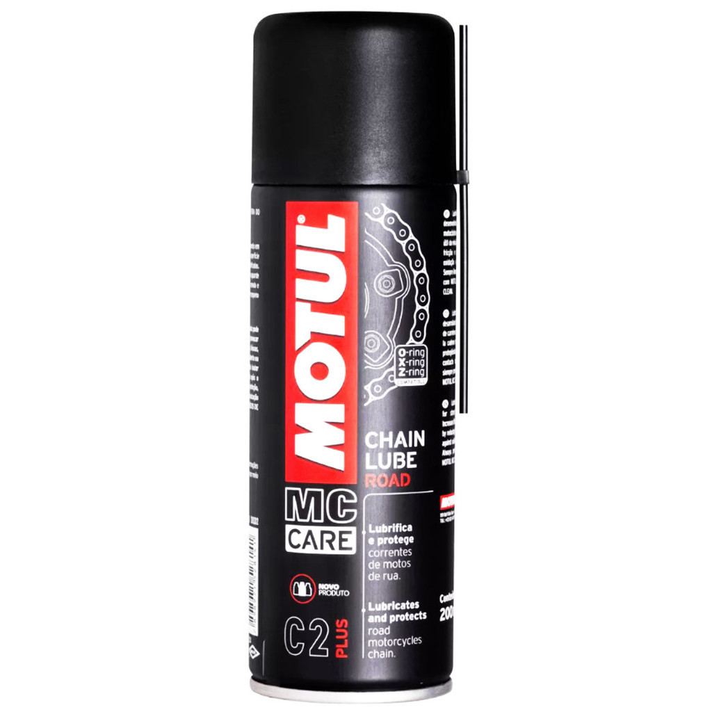 Lubrificante de Corrente Moto Motul C2 Plus Chain Lube 200ml em Oferta na Shopee
