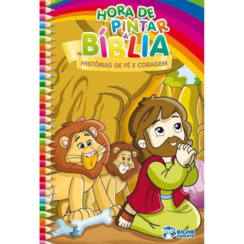 Hora de Pintar Bíblia - Histórias de Fé e Coragem - Books & Magazines