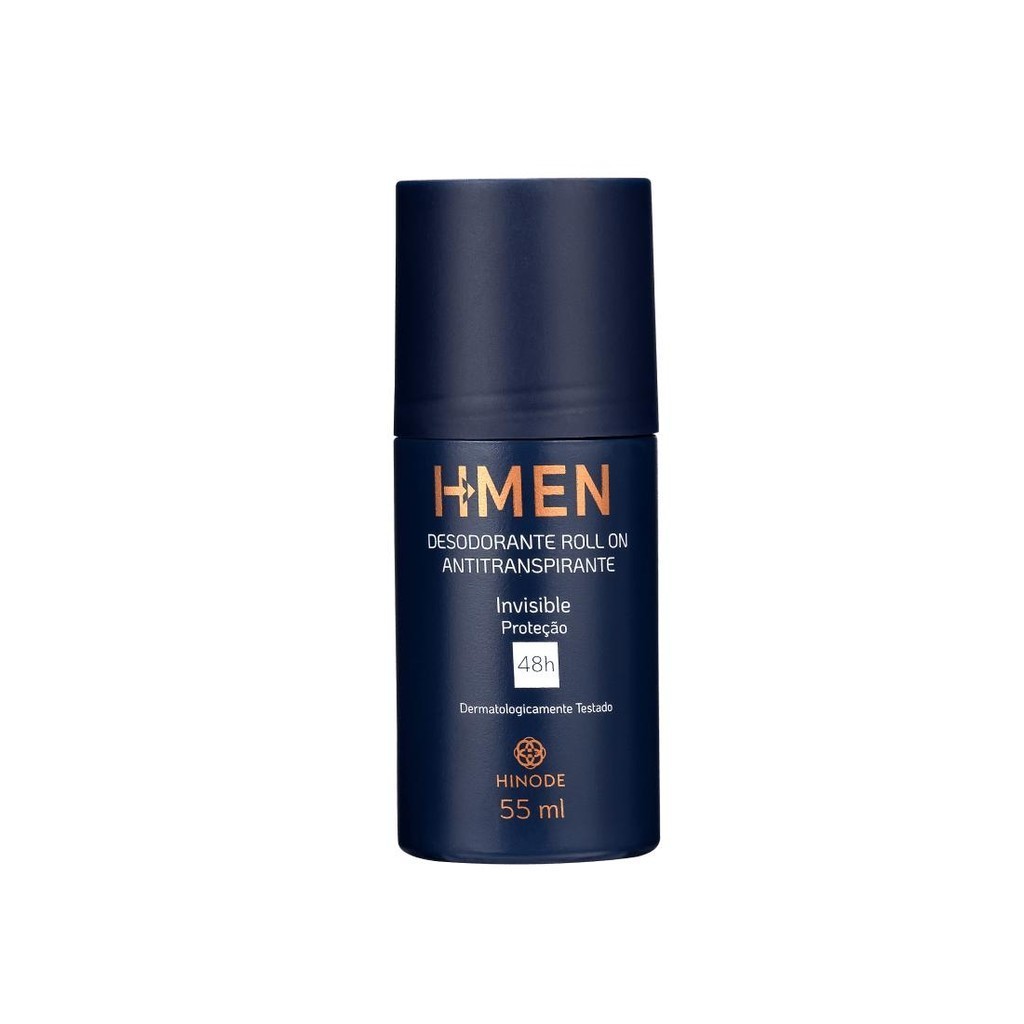 Desodorante Masculino Roll On Invisible H-men Hinode 55ml