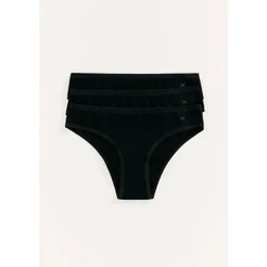 Kit 3 Calcinhas Biquíni Em Malha Hering