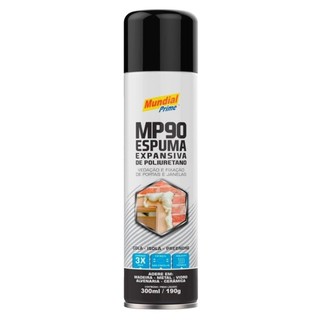 Espuma Expansiva PU MP90 Mundial Prime 300ml/190g em Oferta na Shopee