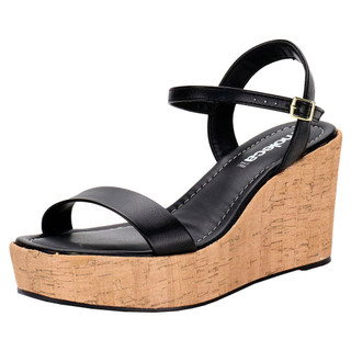 Sandália Feminina Anabela Moleca 5492102 em Oferta na Shopee
