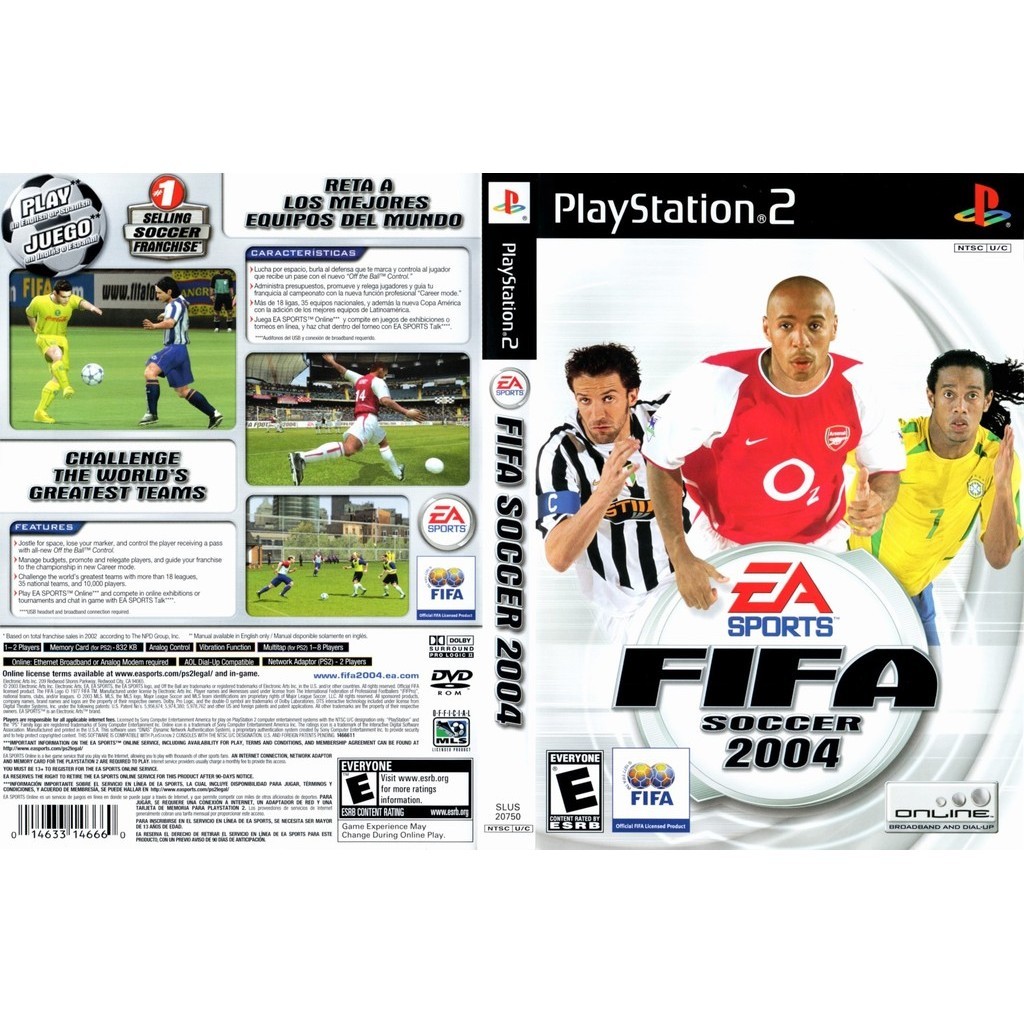 FIFA 2004 - PS2
