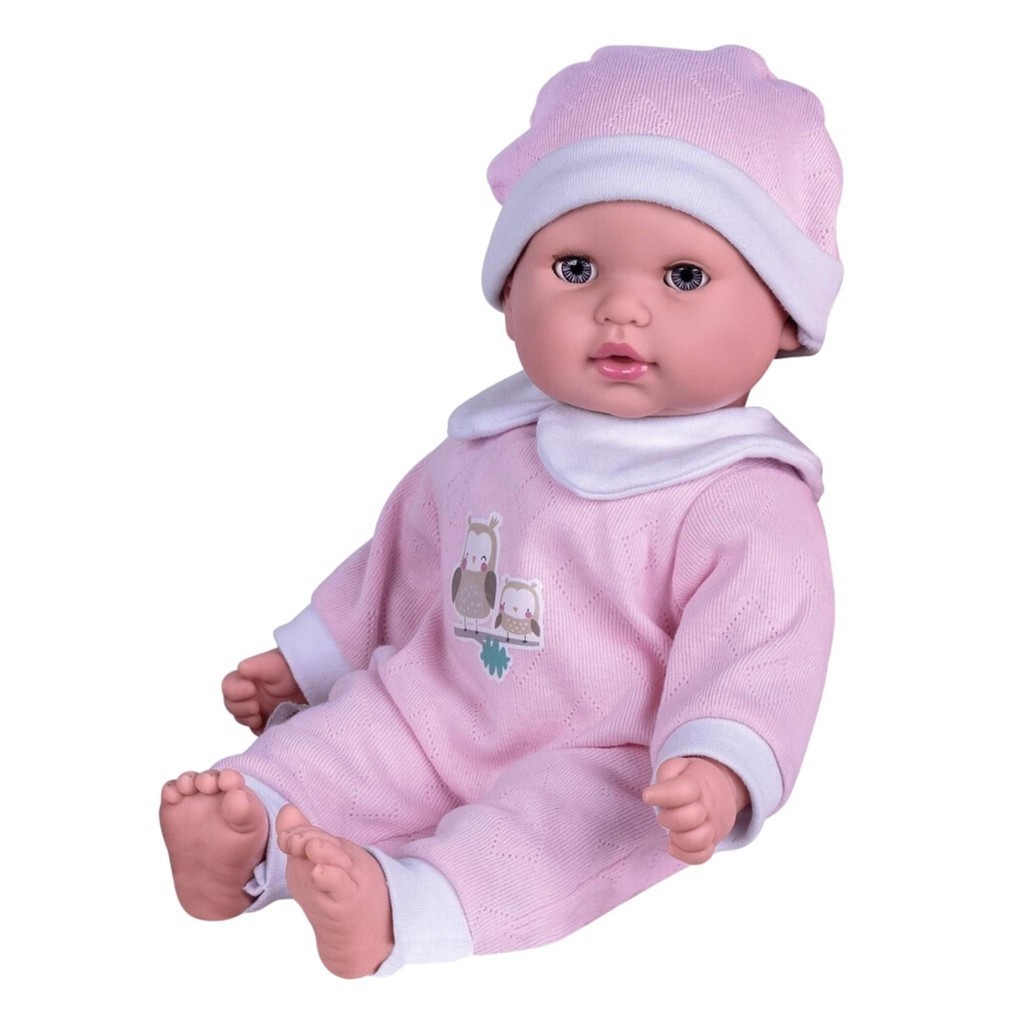 Boneca Coleção Te Amo Bebê Menina Abre e Fecha os Olhos Super Toys - 577 em Oferta na Shopee