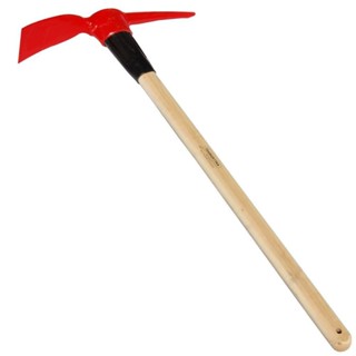 Picareta Alvião com Cabo de Madeira de 90cm em Oferta na Shopee