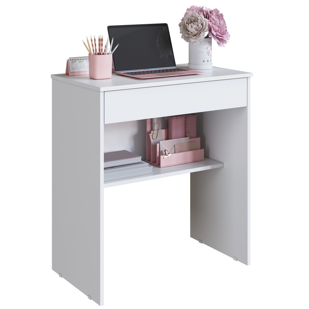 Escrivaninha De Estudos Home Office 1 Gaveta Bonatto Oficial