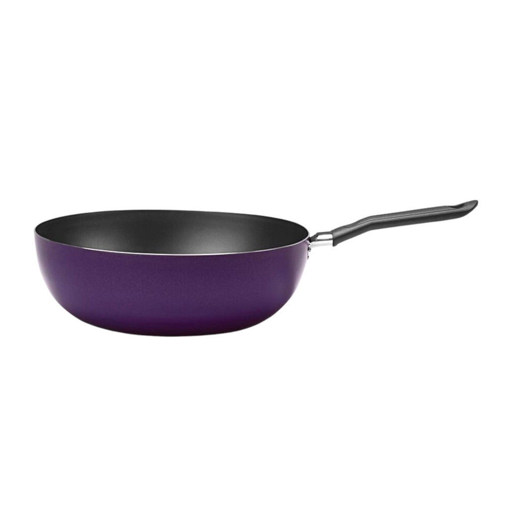 Frigideira Wok Antiaderente 24 cm 2,3L Fun Roxo Brinox - 7232/360 em Oferta na Shopee