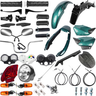 Kit Carenagem + Kit Farol Pisca Cg 125 Titan 2000/2001 Verde em Oferta na Shopee