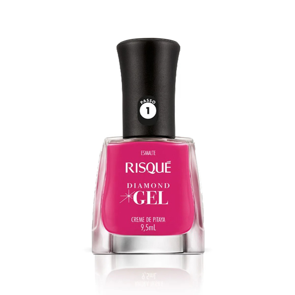 Esmalte Risqué Diamond Gel Creme de Pitaya 9,5ml