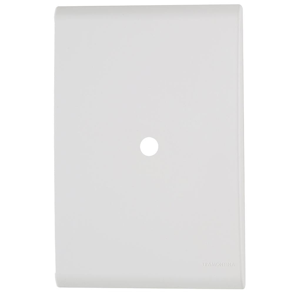 Placa com 1 Furo 9,5mm Tramontina Liz 4x2 Branca - 57106/002 Placa com 1 Furo 9,5mm Tramontina Liz 4 x 2 Branca - 57106/002 - Home Appliances