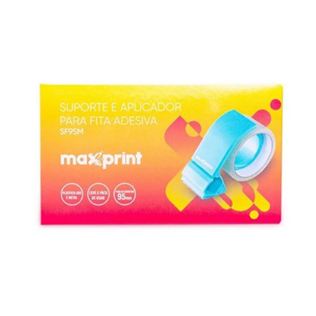 Suporte Aplicador Para Fita Adesiva Lacradora SF95M - Maxprint