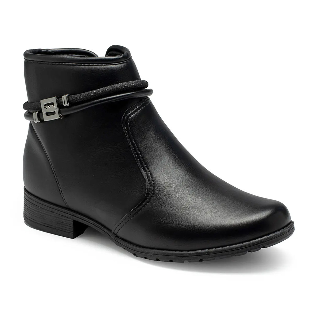 Bota Feminina Dakota Cano Curto Salto Baixo Tendência G9554