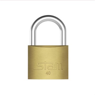Cadeado Latão Com Chave 40mm Stam em Oferta na Shopee