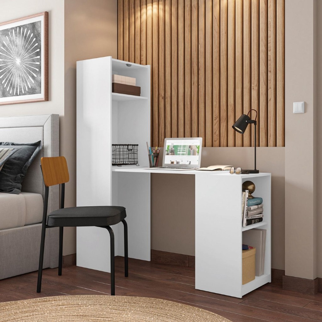Armário Multiuso Com Mesa Auxiliar Mult Max - Home & Living