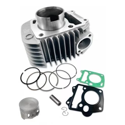 Cilindro Motor Biz 125 Até 2008 Kit Cilindro +Pistão +Anéis + Juntas Completo Modelo Original