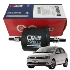 Filtro Combustivel Vw Fox Gol Golf Santana Saveiro Parati