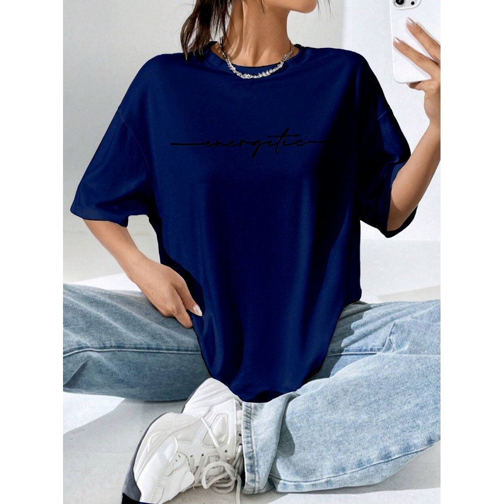 Camiseta Oversized Streetwear Estilo Tumblr Camisa Personalizada Bordada Blusa T Shirt Old School