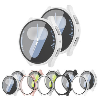 Capa com película temperada para Samsung Galaxy Watch 7 40mm 44mm case do Relógio em Oferta na Shopee