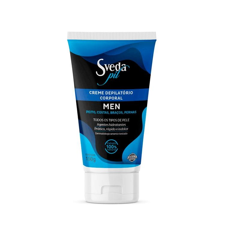 Creme Depilatório Corporal Sveda Men 150g em Oferta na Shopee