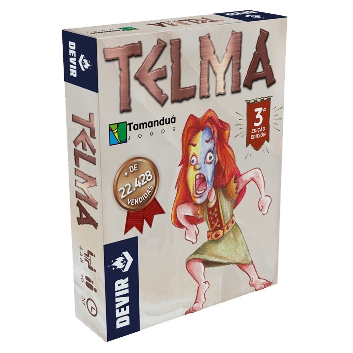 Telma 3ª Edição - Jogo de Cartas Devir
