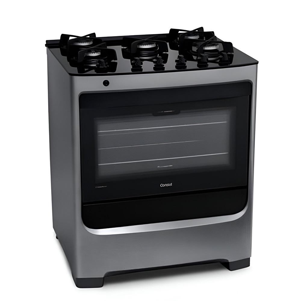 Fogão Consul 5 bocas cor inox com mesa de vidro e trempe de ferro fundido - CFS5VAR

 em Oferta na Shopee