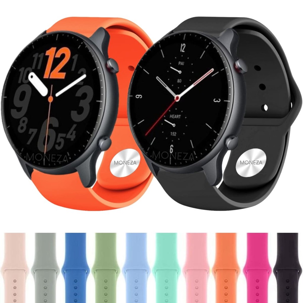 Pulseira Silicone Para Amazfit GTR 2 / GTR 2e / GTR 2 New Version / Pulseira Para Amazfit GTR 2