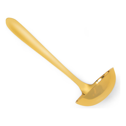 Concha Para Feijao Inox 22cm Lovers Dourado Gourmet Mix em Oferta na Shopee