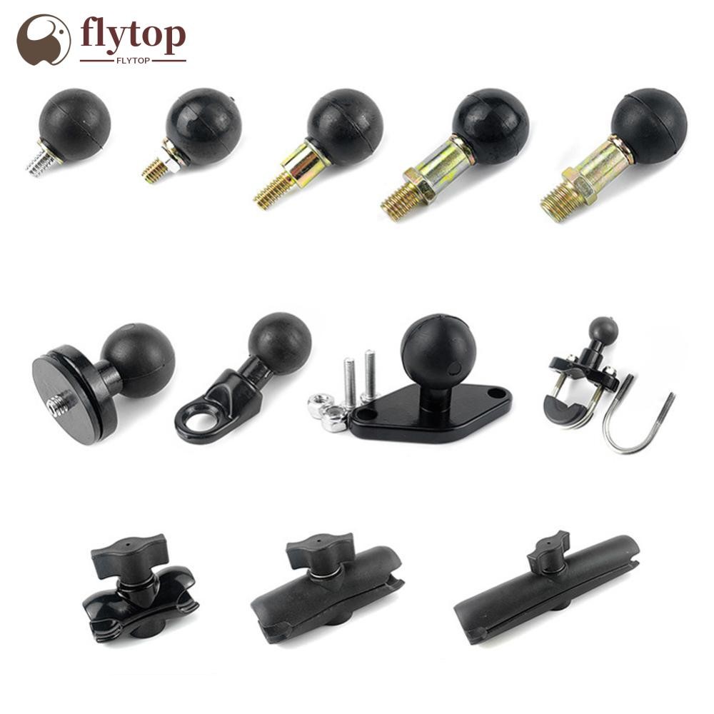 FLYTOP Motocicleta Carro Encosto De Cabeça 1'Polegada Esférica Para GPS Suporte Do Telefone Montagem M6 M8 M10 Base Câme