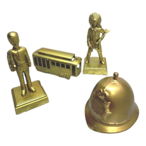 1 und a escolher Coleção Apontador Miniatura Guarda Vagão Índio Capacete decoração hobbies