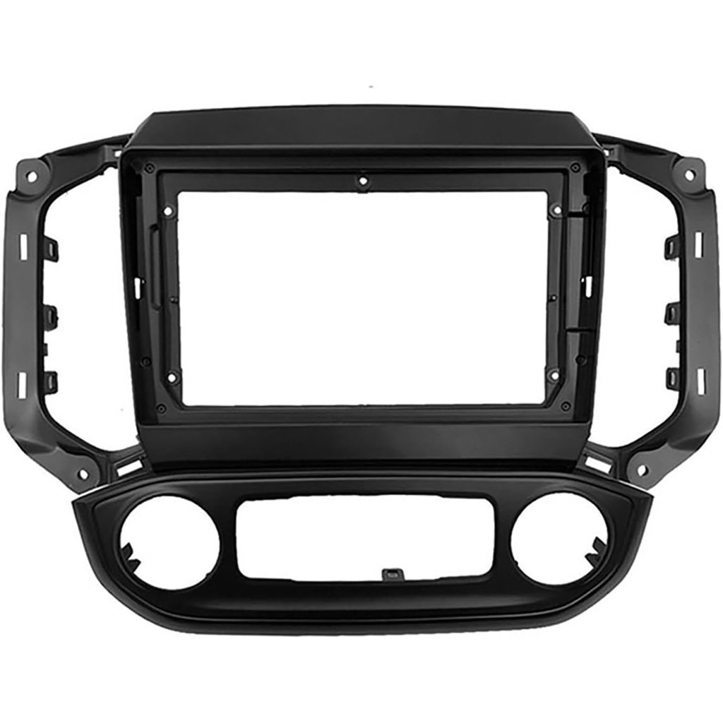 Moldura painel 9 polegadas chevrolet trailblazer S10 Ar digital  2016/2019