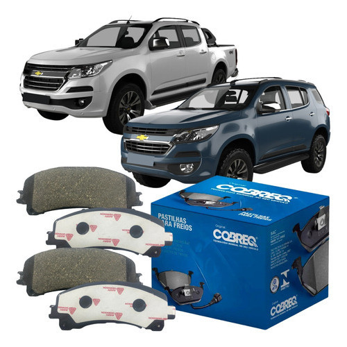Jogo Pastilha de Freio Cobreq Gm S10 Trailblazer em Oferta na Shopee