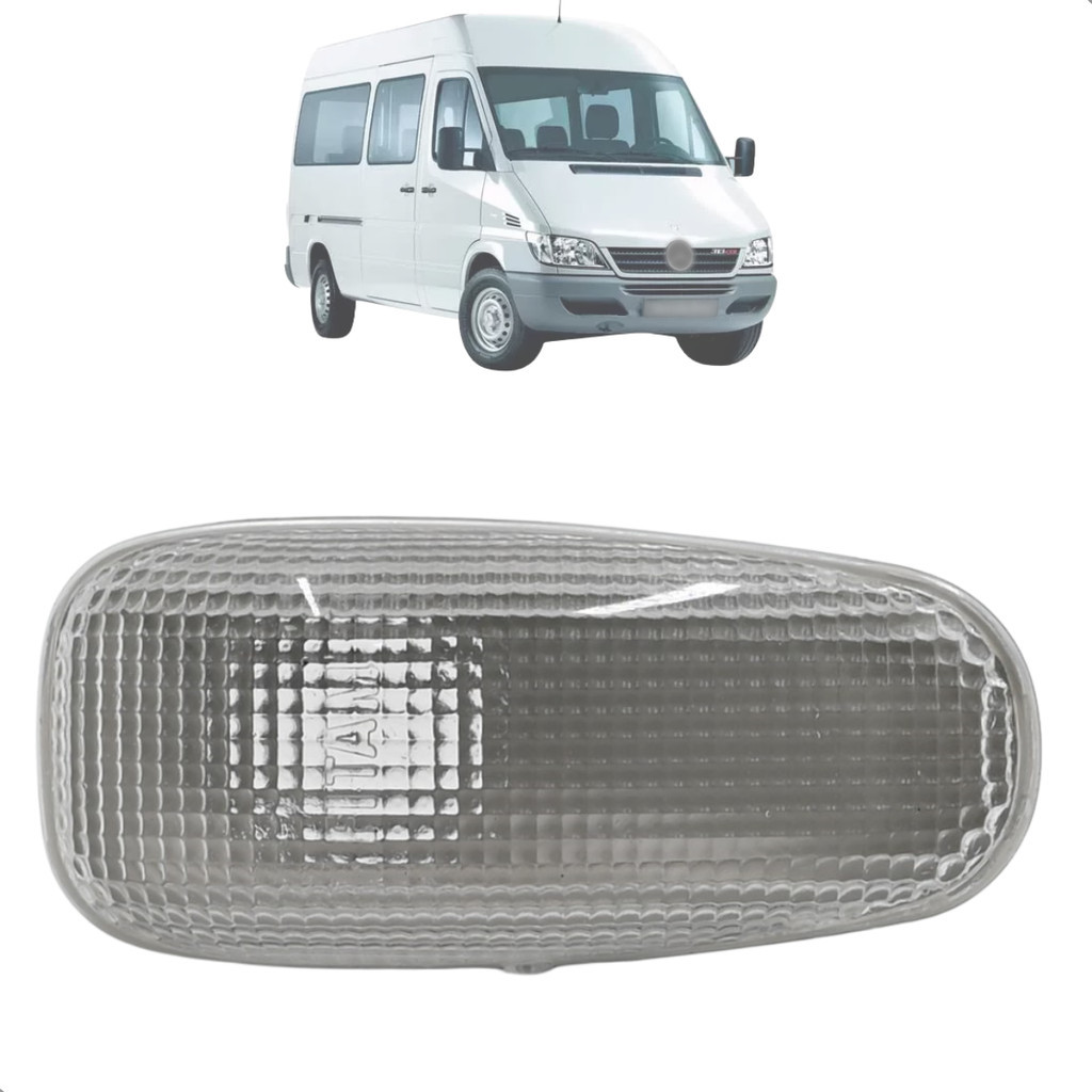 Lanterna Lateral Seta Paralama Pisca Cristal Sprinter 2004 2005 2006 Até 2012