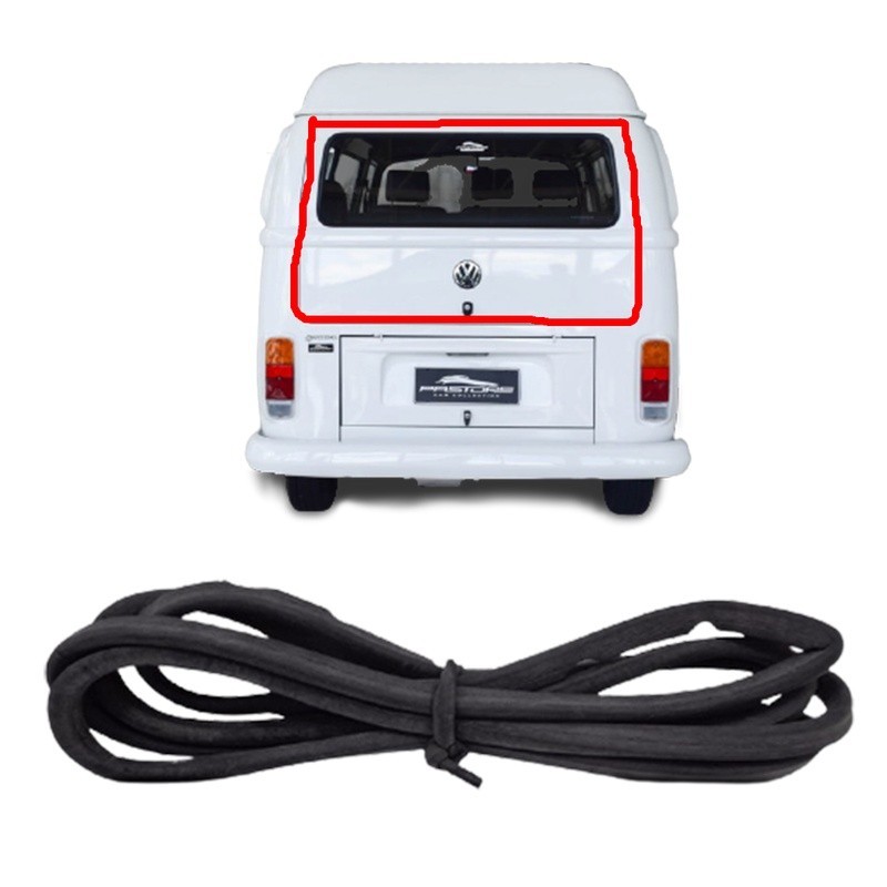 Borracha Vedação Porta Malas Tampa De Cima Kombi Moderna Carat 1997 à 2014 Envio Imediato em Oferta na Shopee