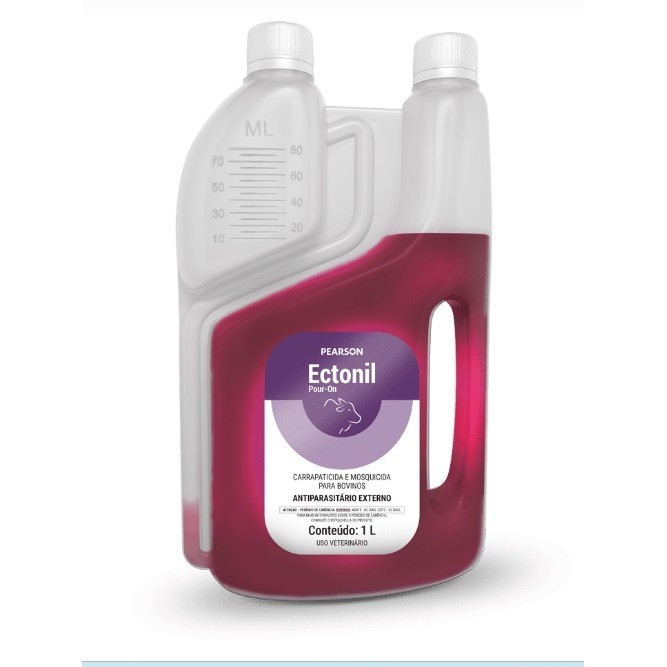Ectonil 1 Litro Pearson Para Moscas E Carrapatos em Oferta na Shopee