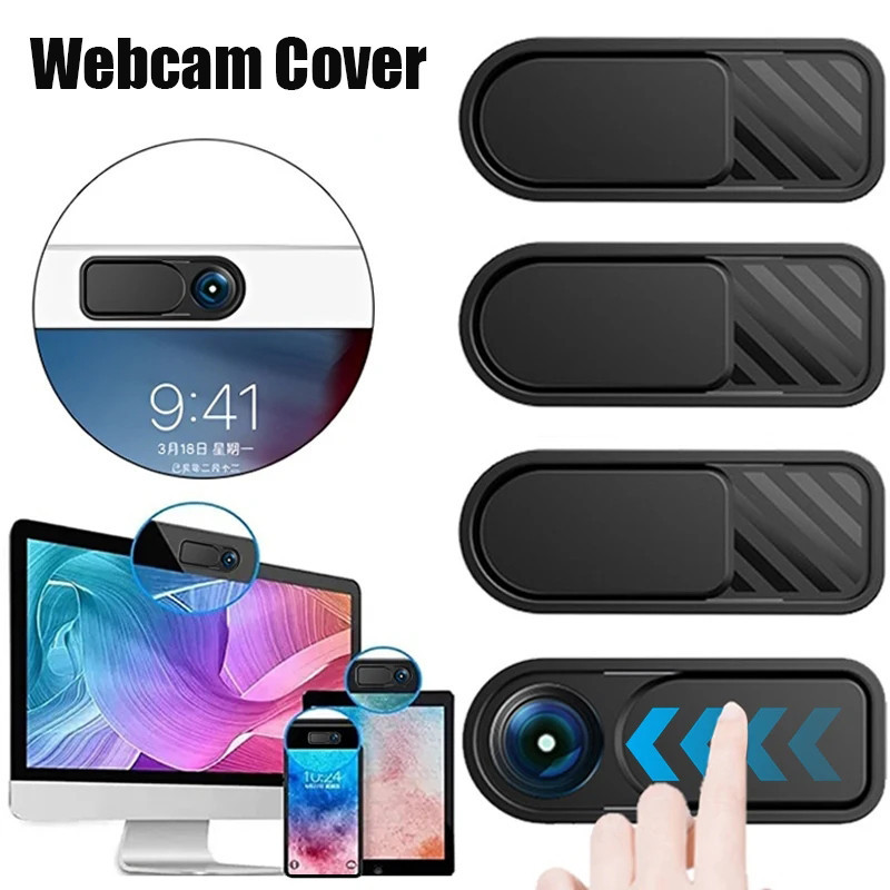 Adesivo De Privacidade Para Lentes De Celular-Câmera Pc Tablet iPad-Tampa Da Lente Anti-Peping Plástica Front-Facing Webcam Slider Cover-Ultra Fina , Universal