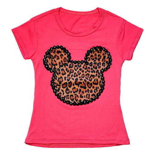 Blusa Mini Diva Oncinha Com Perolas Nina Kid's 1 A 10 Anos