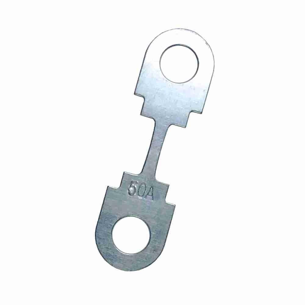 Kit com 5 Fusíveis de Cinta Universal 50A - DNI em Oferta na Shopee