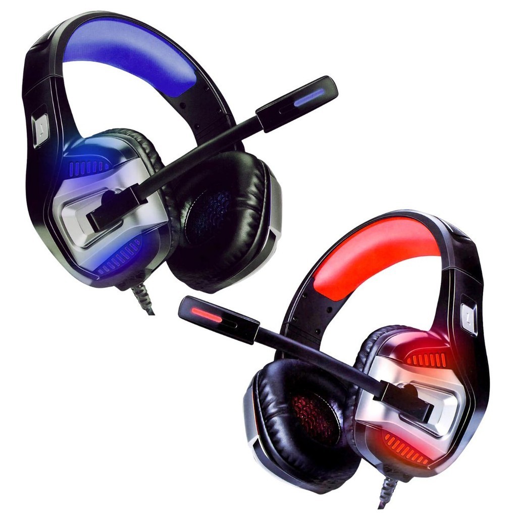 Headset Gamer Flexível 7.1 Surround para Ps4/PC/Celular com Microfone Articulado Infokit GH-X1800
