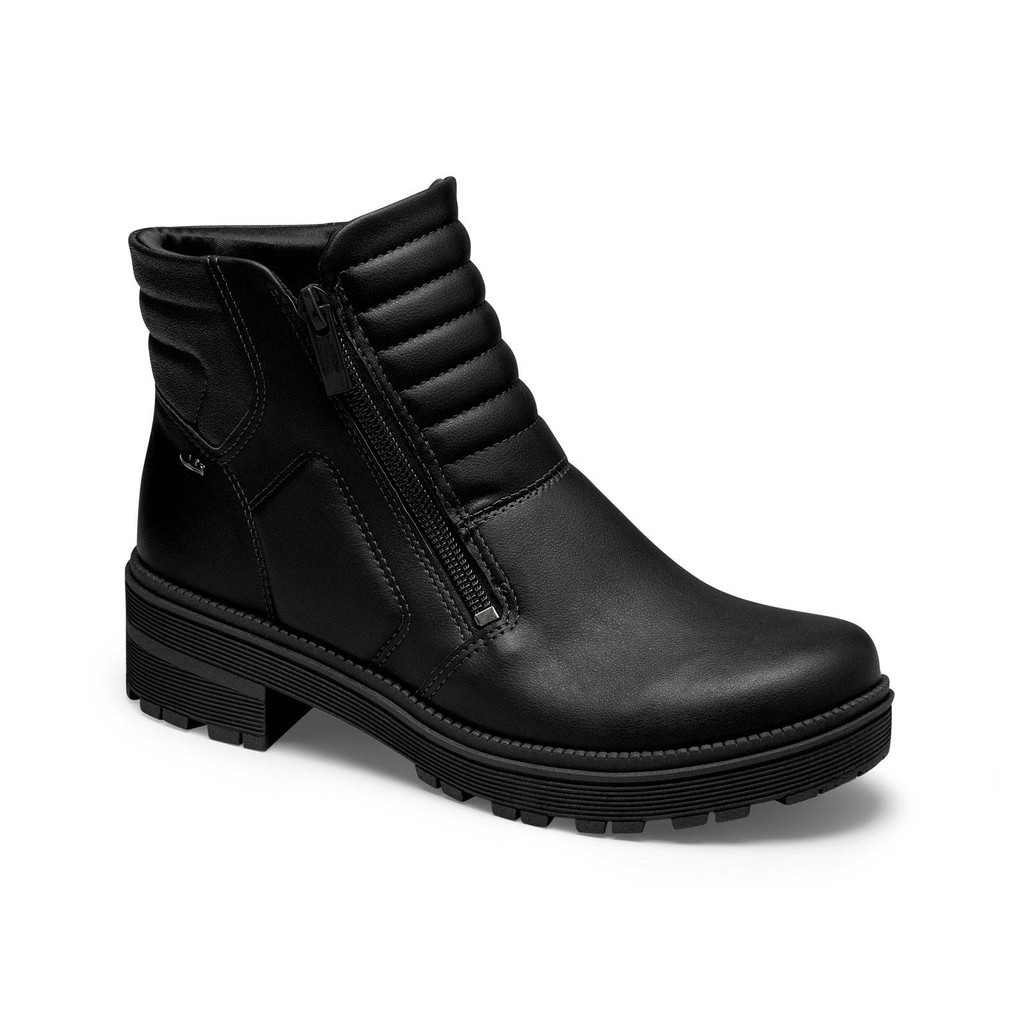 Bota coturno Dakota cano curto tratorado salto baixo total conforto G9563 - Feminino