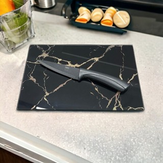 Tabua De Vidro Temperado P/Corte Carnes Queijos Legumes em Oferta na Shopee