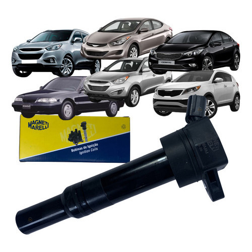 Bobina Ignição Magneti Marelli Creta 2016/... Elantra 2010/... Sportage 2012 2013 2014 2015 A 2018 em Oferta na Shopee