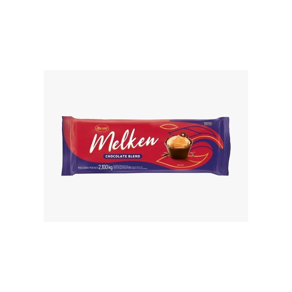 Chocolate Melken Blend em Barra 2,1kg - Harald