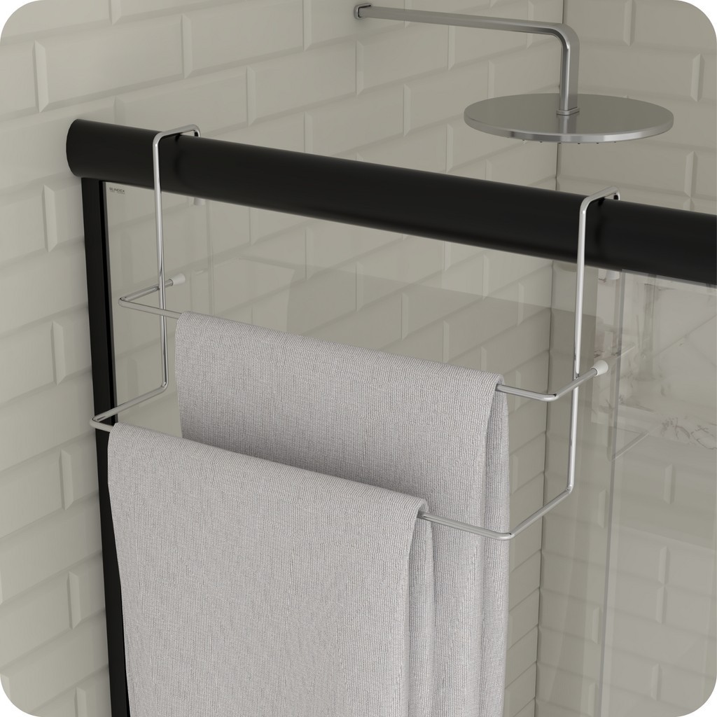 Porta Toalha Box Toalheiro Duplo Para Banheiro Cromado ARM em Oferta na Shopee