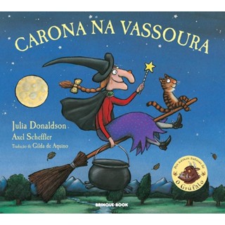 Carona na vassoura - Brinque-Book em Oferta na Shopee