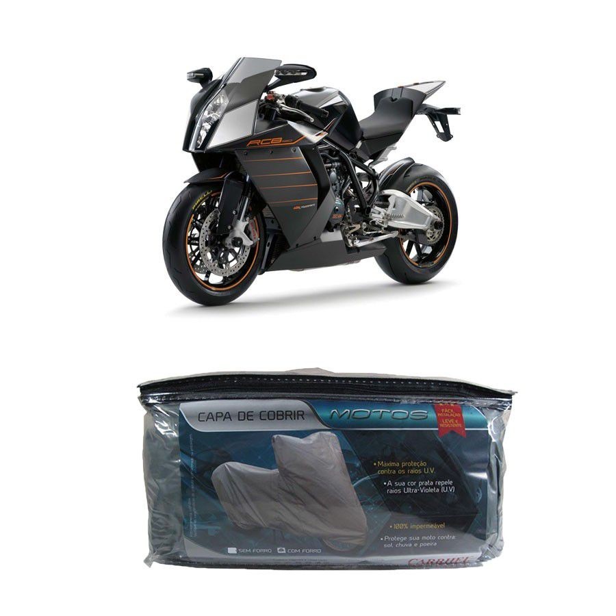 Capa para cobrir KTM 1190 RC8 com forro G(203)