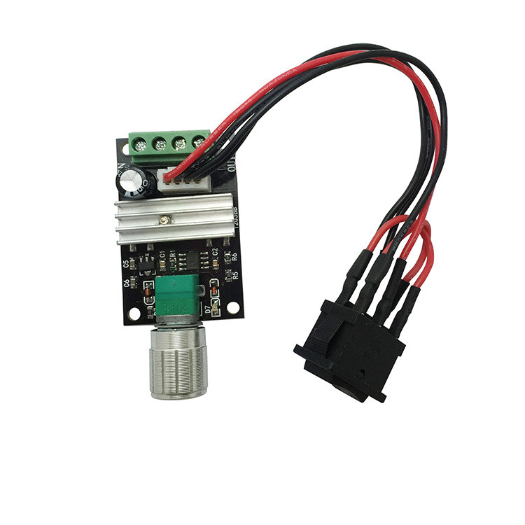 Regulador Controlador de Velocidade Do Motor DC PWM 1203BB 6 V 12 V 24 V 3A 80 W Ajustável Reversível com Interruptor ligar/desligar