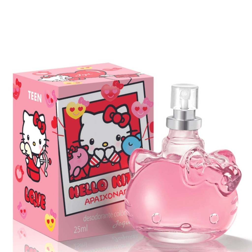 Colônia Hello Kitty Apaixonada 25ml - Jequiti