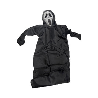 kit mascara e capa pânico fantasia criança Halloween em Oferta na Shopee