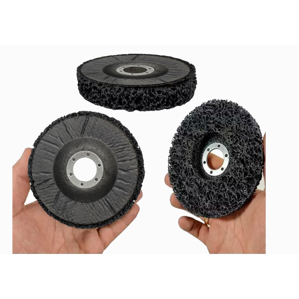 Disco De Limpeza Flap Removedor Polidor Lixadeira 115x22mm em Oferta na Shopee