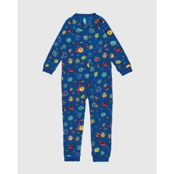 Pijama Macacão Infantil Unissex Estampado Em Soft Malwee Kids